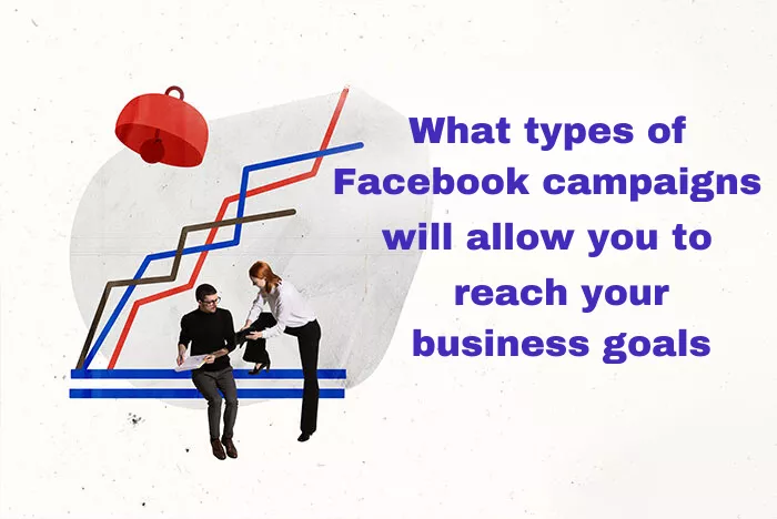 How do I implement a business strategy using Facebook campaign types?