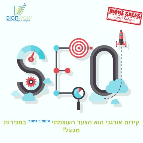 Digitwow חברה לקידום אתרים אורגני מתמחה בשיגור אתרי לקוחותינו לעמוד הראשון בגוגל