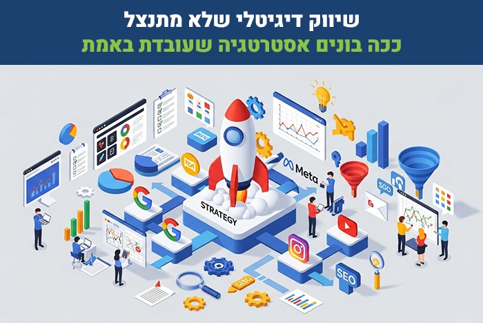 למה כל עסק חייב אסטרטגיית שיווק דיגיטלי ברורה